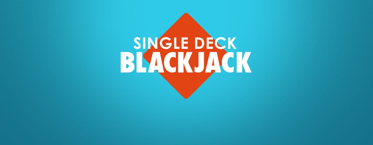 single deck blackjack