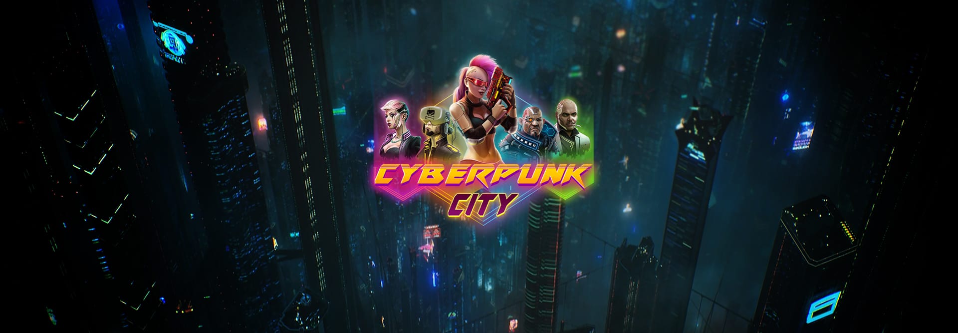 cyberpunk city