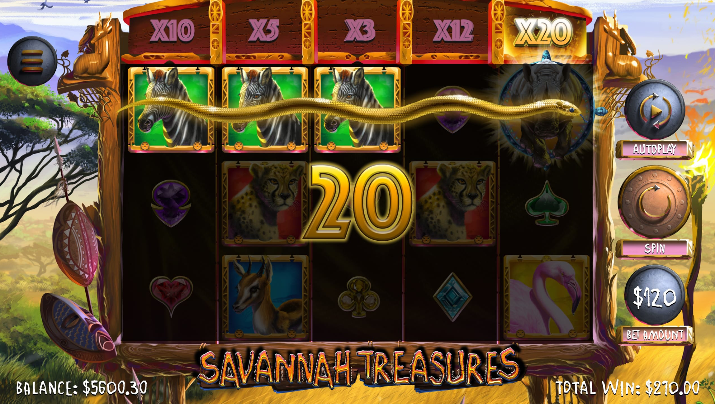 Savannah treasures screenshot