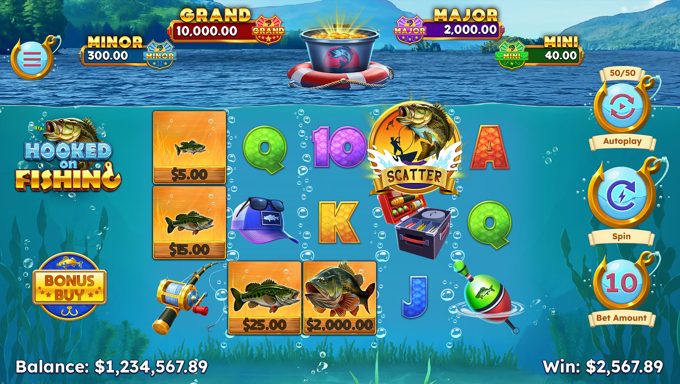 Hooked on Fishing Online Slot