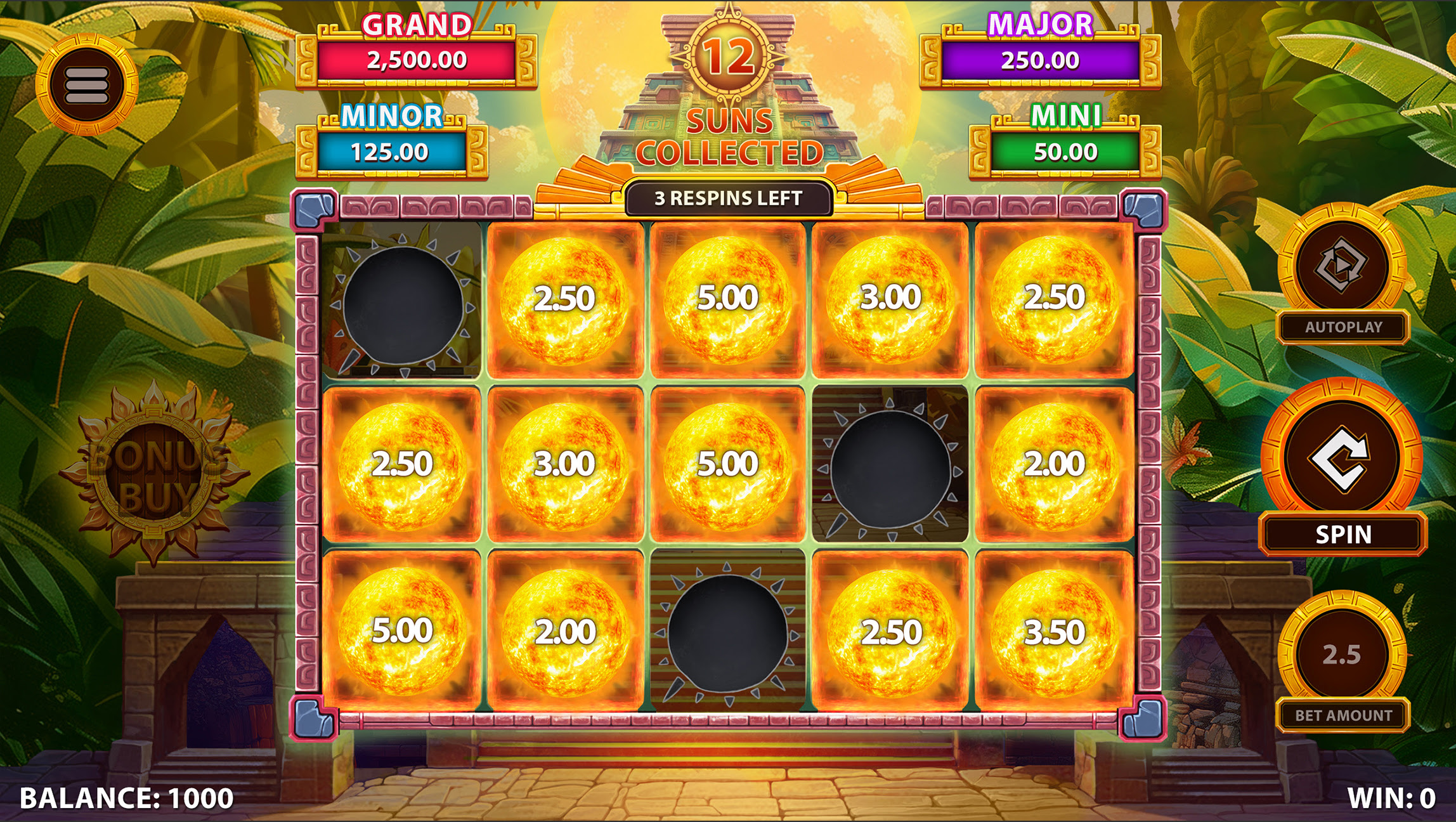 Blazing Sun Online Slot