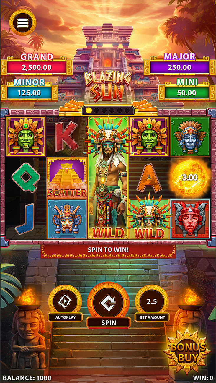 Blazing Sun Online Slot