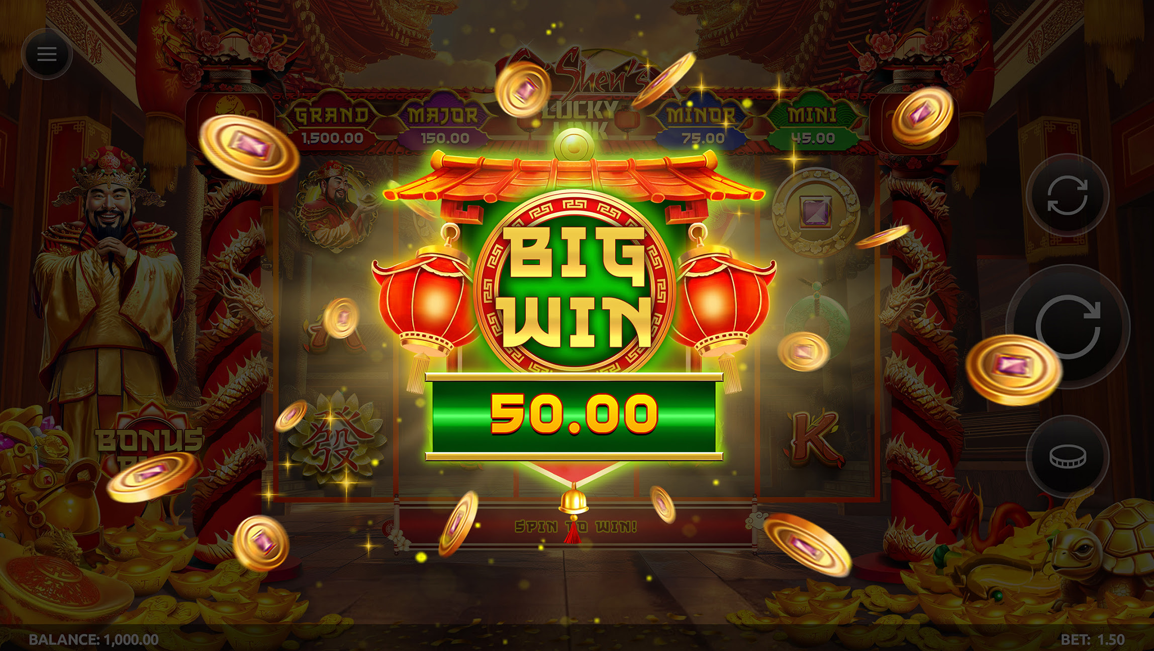 Caishens Lucky Link Online Slot