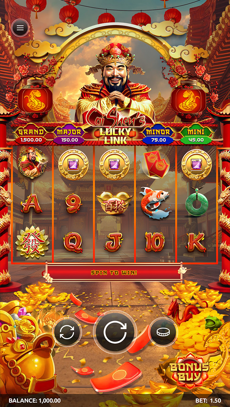 Caishens Lucky Link Online Slot