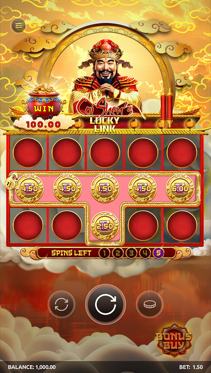 Caishens Lucky Link Online Slot