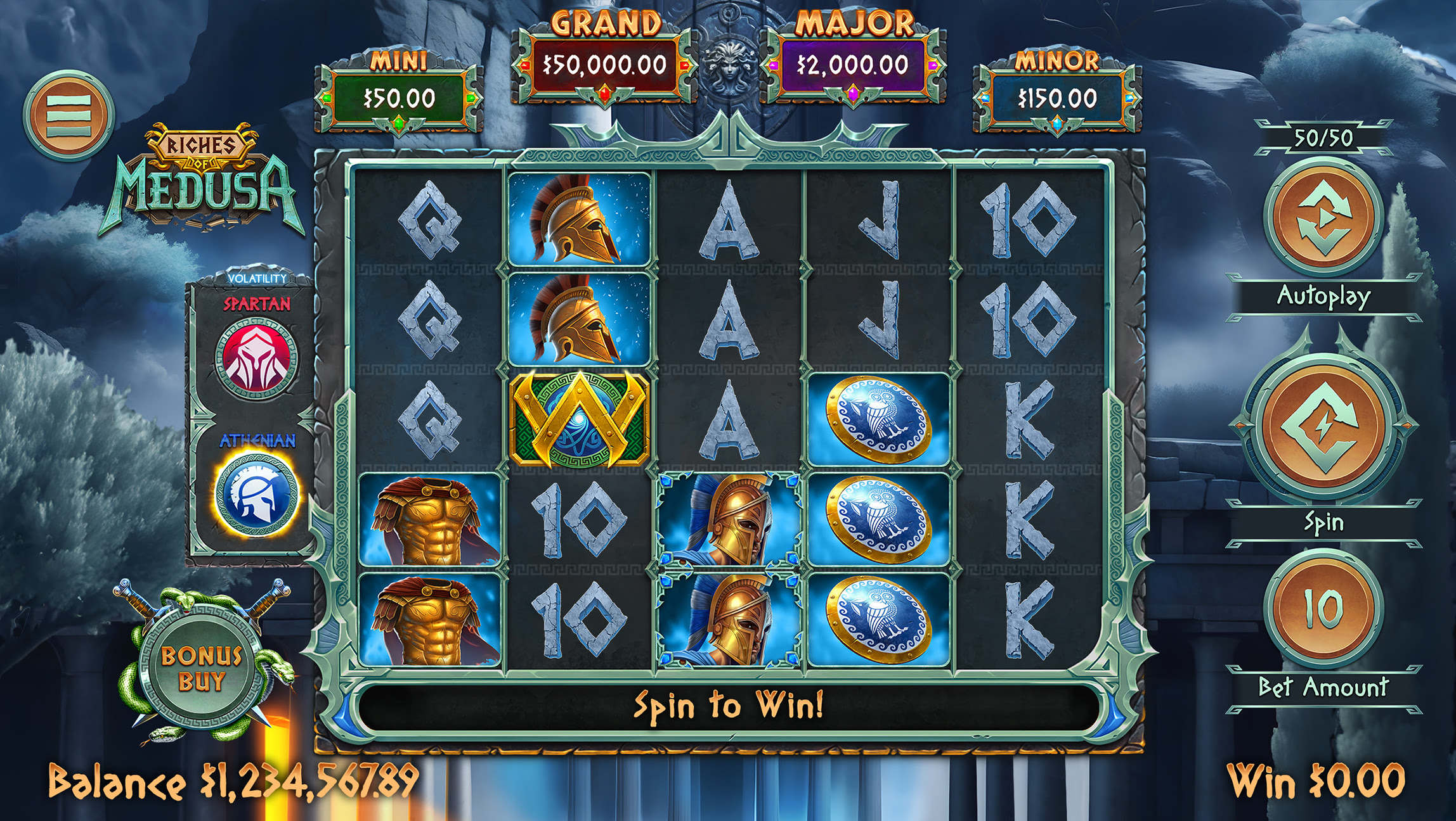 Riches of Medusa Online Slot