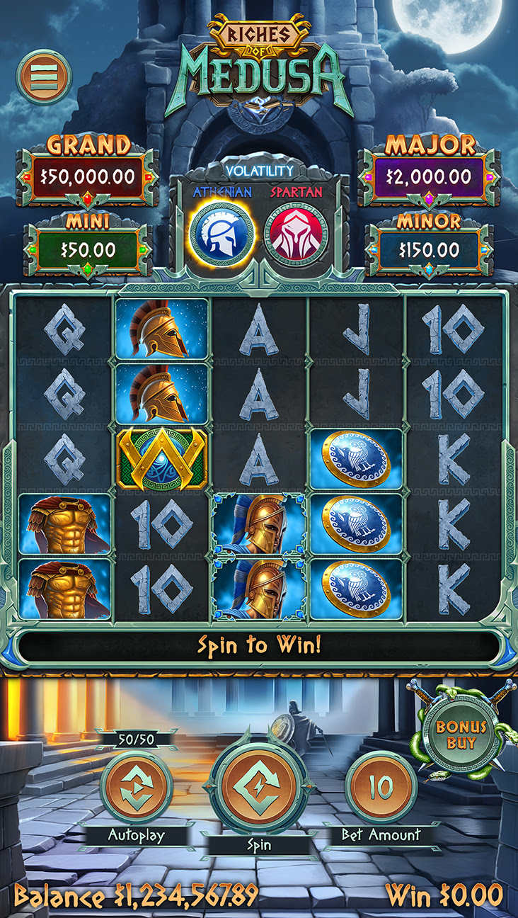 Riches of Medusa Online Slot